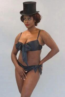 PP X KMD Yva Black Bow Front Bra 32-44 B-H 28 PP X KMD Yva Black Bow Front Bra 32-44 B-H -Layer Outfit 33060315005080 7