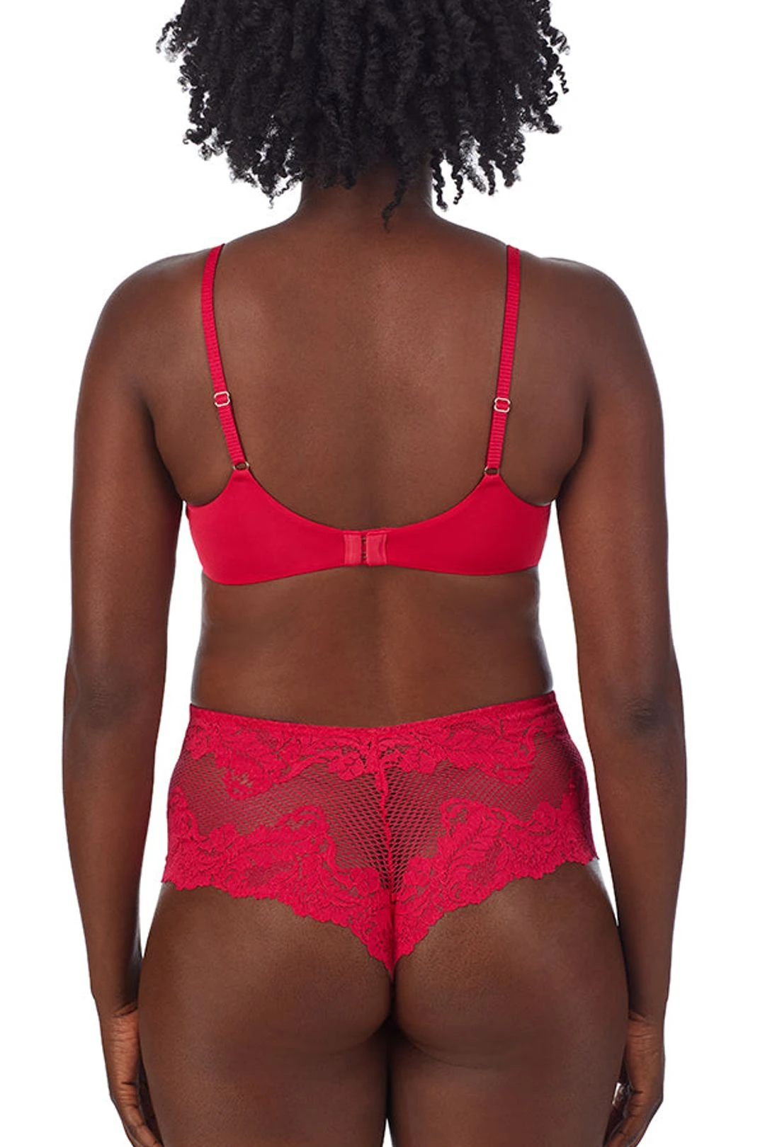 Lace Allure Unlined - Bright Pink 4 Lace Allure Unlined - Bright Pink - Image 2