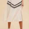 Victoria Ivory Black Crochet Midi Skirt 2 Victoria Ivory Black Crochet Midi Skirt -Layer Outfit 33463162241206 1