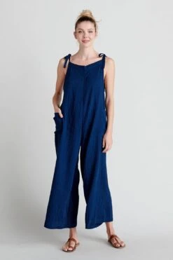 Womens Bonnie Jumpsuit - Navy