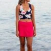 Malia Swim Skirt: Berry 2 Malia Swim Skirt: Berry -Layer Outfit 34032904569003 1