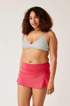 Malia Swim Skirt: Berry -Layer Outfit 34032905912491 4