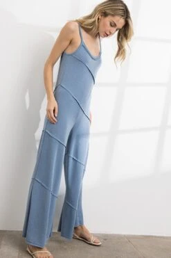 New Friends Sleeveless Jumpsuit -Layer Outfit 34596367204605 3