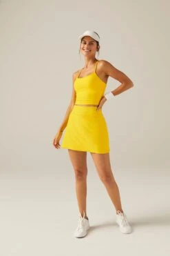 Spacedye Movement Skirt - Yellow Flower Heather
