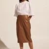 Vortex Skirt - Caramel 2 Vortex Skirt - Caramel -Layer Outfit 35190011101346 2