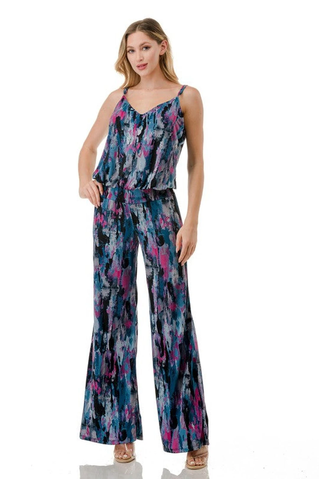 Ariella Tank Wide Leg Jumpsuit 5 Ariella Tank Wide Leg Jumpsuit - Image 3