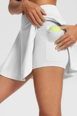 Laureate High-Rise Pleated Tennis Skorts 38 Laureate High-Rise Pleated Tennis Skorts -Layer Outfit 35497606086837 12