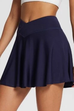 Laureate High-Rise Pleated Tennis Skorts 40 Laureate High-Rise Pleated Tennis Skorts -Layer Outfit 35497606185141 13