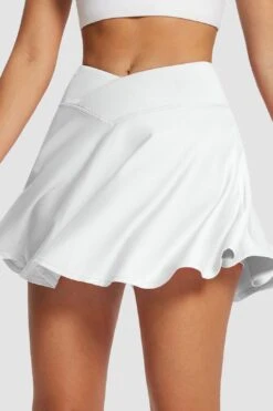 Laureate High-Rise Pleated Tennis Skorts 32 Laureate High-Rise Pleated Tennis Skorts -Layer Outfit 35497606512821 9