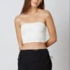 Parachute Mini Skirt - Black 2 Parachute Mini Skirt - Black -Layer Outfit 35792768204958 1