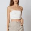 Parachute Mini Skirt - Tan