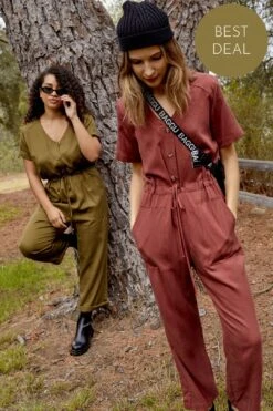 Remy Jumpsuit In Sienna -Layer Outfit 36147373146333 2