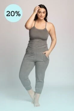 Stonewash Yoga Jumpsuit 8 Stonewash Yoga Jumpsuit -Layer Outfit 36205644644532 3