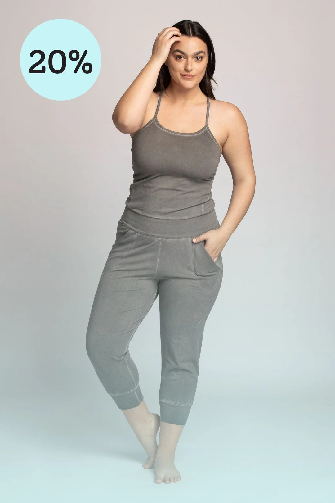 Stonewash Yoga Jumpsuit 5 Stonewash Yoga Jumpsuit - Image 3