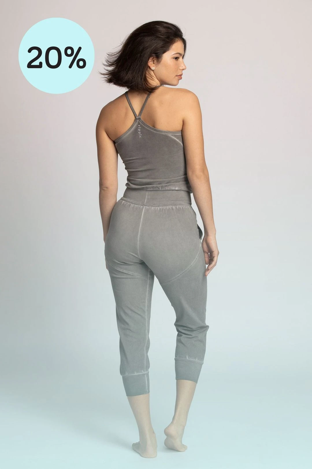 Stonewash Yoga Jumpsuit 3 Stonewash Yoga Jumpsuit