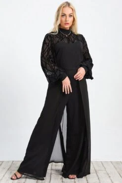 PREORDER The New Yorker Jumpsuit With Train 16 PREORDER The New Yorker Jumpsuit With Train -Layer Outfit 36240707191019 7