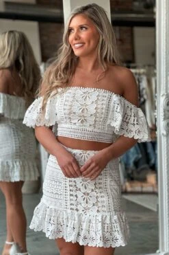 Darling Touch Lace Skirt Set -Layer Outfit 36421256347816 3