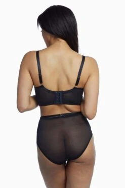 Playful Promises Eddie Black Crossover Wrap Bra 32-36 A-H -Layer Outfit 36526978039960 11