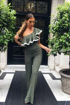 The Elegant One Shoulder Jumpsuit -Layer Outfit 3654854770723 9