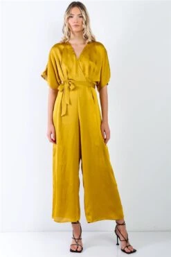 Quincy Satin Jumpsuit