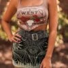 Wild West Crop Top -Layer Outfit 36644365664424 1