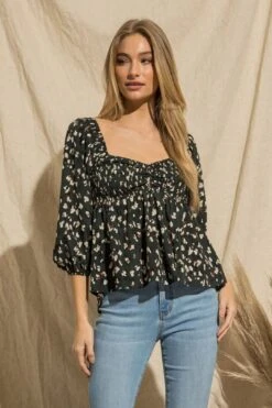 Callie Floral Top -Layer Outfit 36973267419381 6