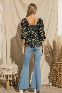 Callie Floral Top -Layer Outfit 36973267583221 5