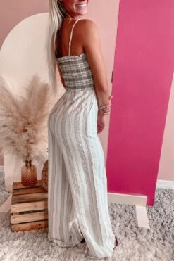 REAL CLASS STRIPPED JUMPSUIT WITH POCKETS -Layer Outfit 37107532824813 3