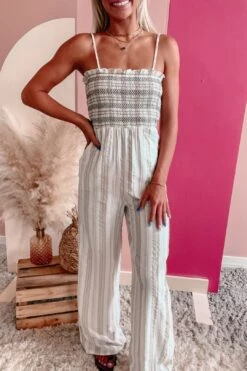 REAL CLASS STRIPPED JUMPSUIT WITH POCKETS -Layer Outfit 37107532988653 4