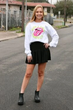 Playing Tennis Skirt In Black 11 Playing Tennis Skirt In Black -Layer Outfit 37228004933891 5