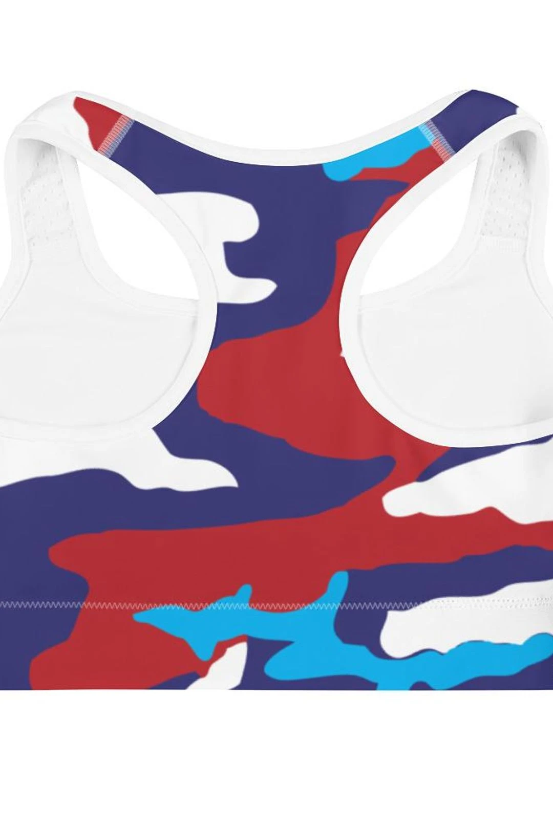 Anguilla Camouflage - Sports Bra 5 Anguilla Camouflage - Sports Bra - Image 3