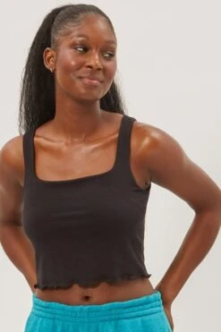 Lettuce Edge Bra Tank