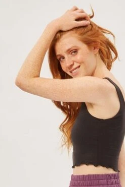 Lettuce Edge Bra Tank -Layer Outfit 37678082523288 4