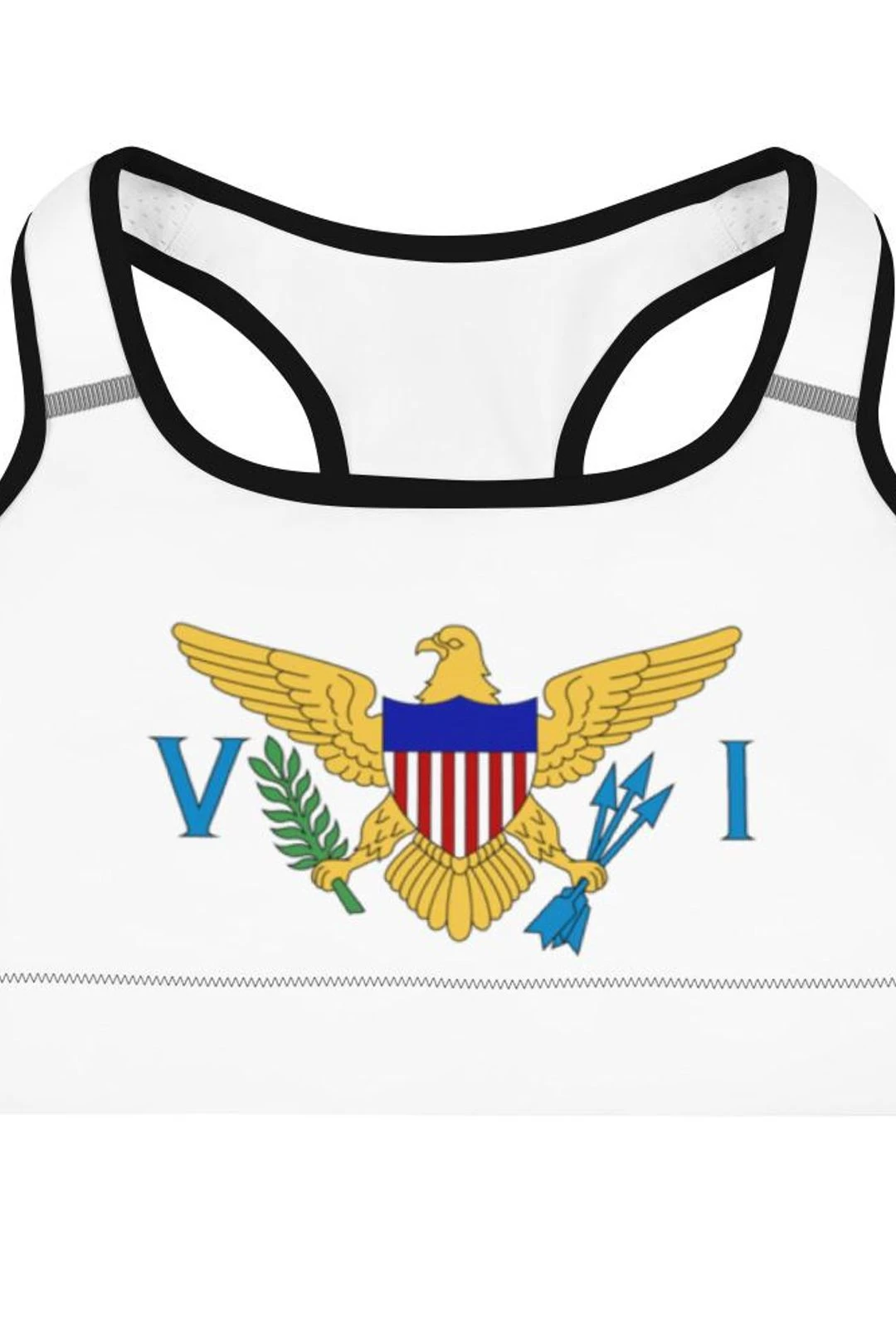US Virgin Islands - Sports Bra 6 US Virgin Islands - Sports Bra - Image 4