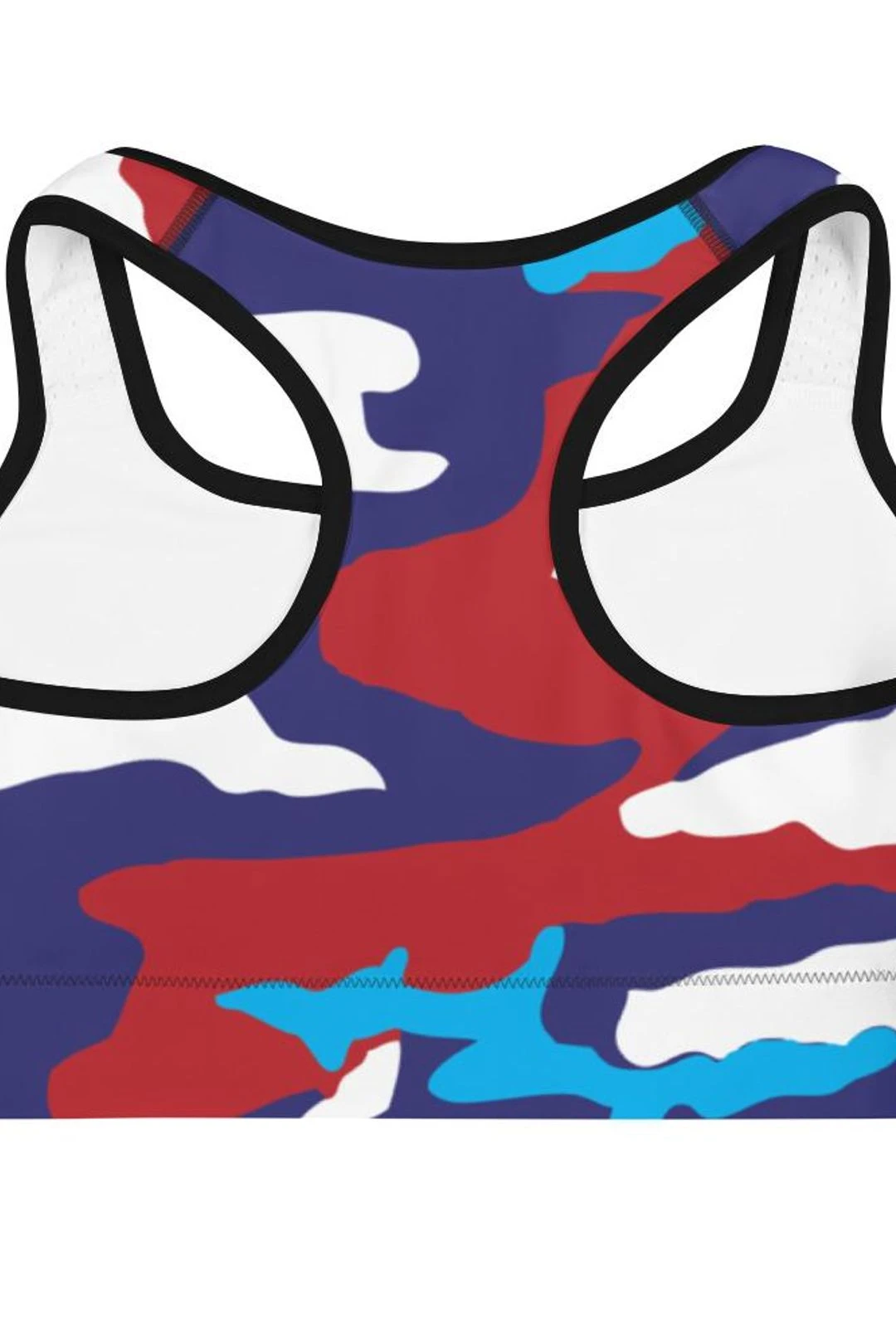 Anguilla Camouflage - Sports Bra 7 Anguilla Camouflage - Sports Bra - Image 5