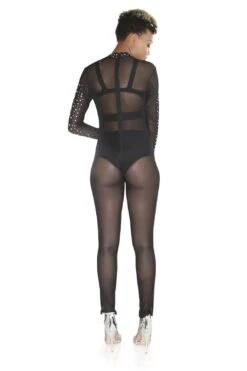 'Thalia' Sheer Jumpsuit -Layer Outfit 3778737504322 3