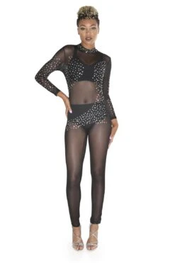 'Thalia' Sheer Jumpsuit