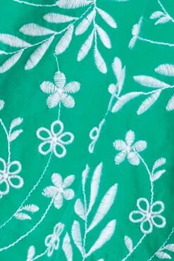 Pull On Mini Skirt In Embroidered Floral -Layer Outfit 37818647314601 5