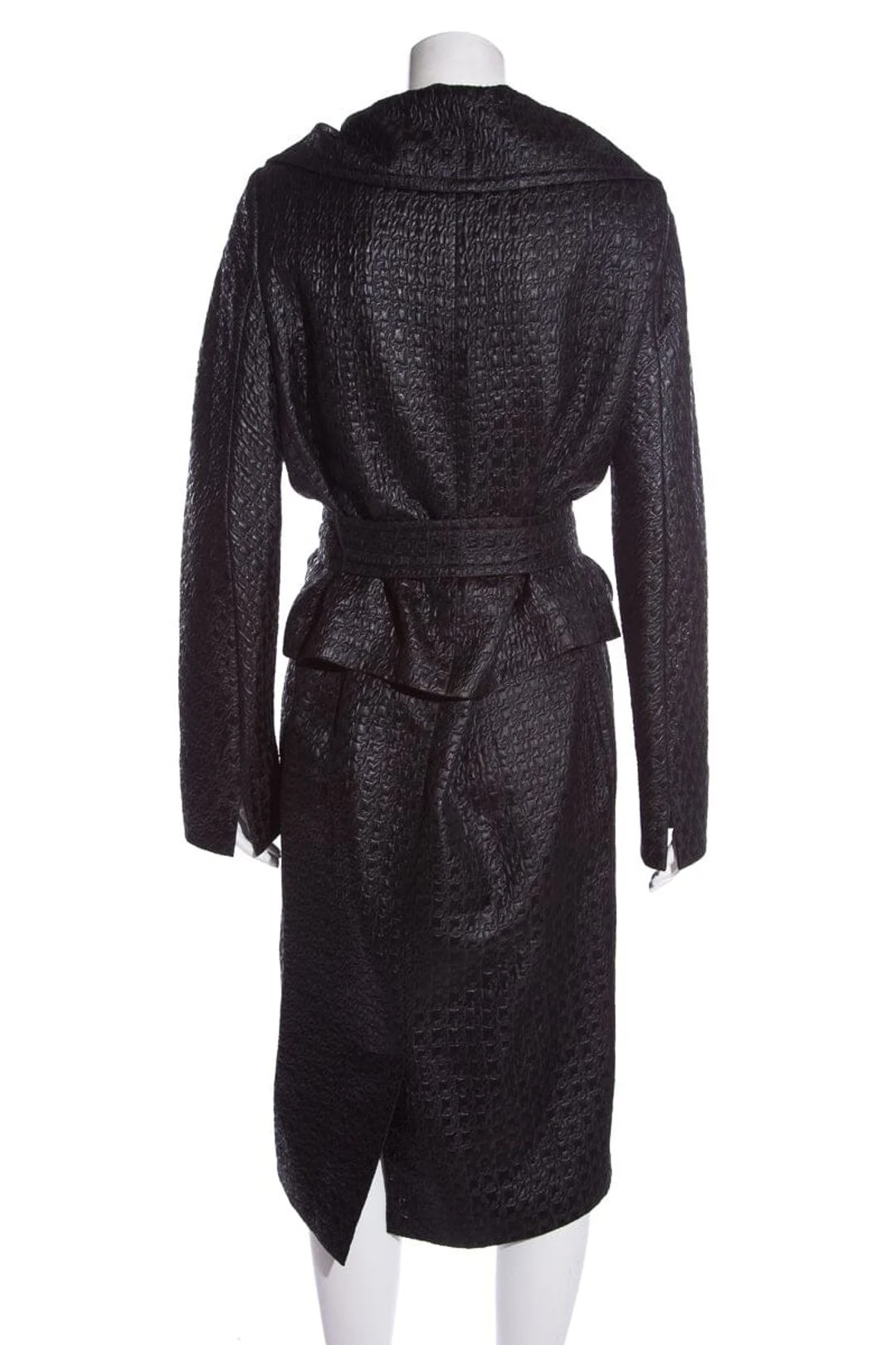 Max Mara Gunmetal 2 PC Skirt Suit SZ 40/42 5 Max Mara Gunmetal 2 PC Skirt Suit SZ 40/42 - Image 3