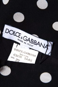 Dolce & Gabbana Polka Dot Skirt SZ 42 -Layer Outfit 38340885119213 5