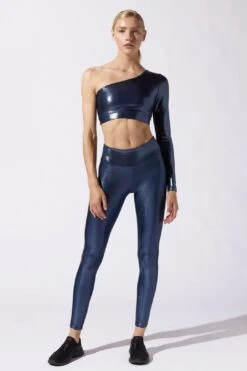 Off Shoulder Bra [Titanium Navy] -Layer Outfit 38385983193335 4