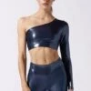 Off Shoulder Bra [Titanium Navy] -Layer Outfit 38385983226103 1