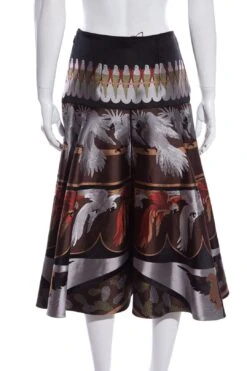 Fendi Multi Cocateau Brocade A-line Skirt SZ 40 -Layer Outfit 38408126529773 3