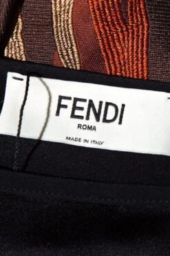 Fendi Multi Cocateau Brocade A-line Skirt SZ 40 -Layer Outfit 38408126628077 5