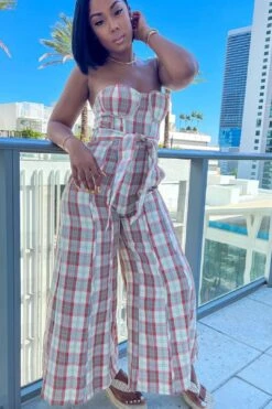 In The Moment Jumpsuit (Pink) -Layer Outfit 38564832379119 4