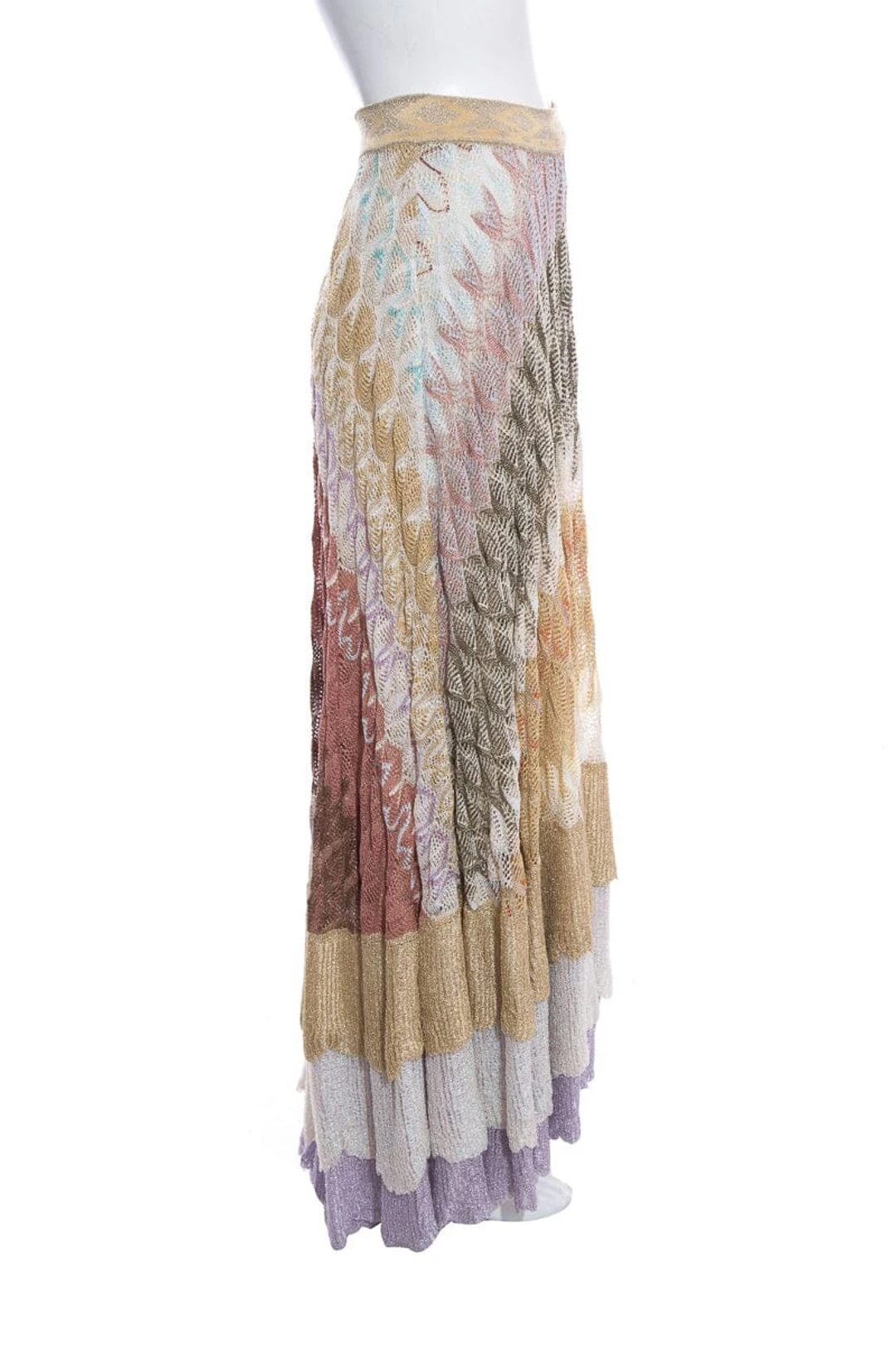 Missoni Sparkle Multi Knit Skirt SZ 42 4 Missoni Sparkle Multi Knit Skirt SZ 42 - Image 2