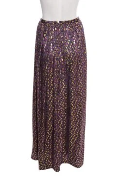 Les Suites Purple & Gold Printed Maxi Skirt 8 Les Suites Purple & Gold Printed Maxi Skirt -Layer Outfit 38756563681517 3