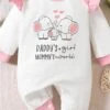 Sweet Elephant Printed Baby Jumpsuit 1 Sweet Elephant Printed Baby Jumpsuit -Layer Outfit 38856606941404 1