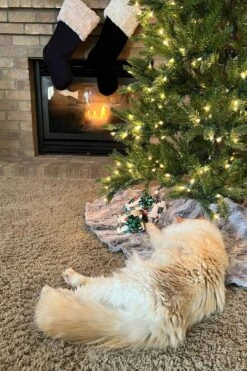 Tree Skirt - Assorted Luxury Faux Furs 15 Tree Skirt - Assorted Luxury Faux Furs -Layer Outfit 38951684276448 6