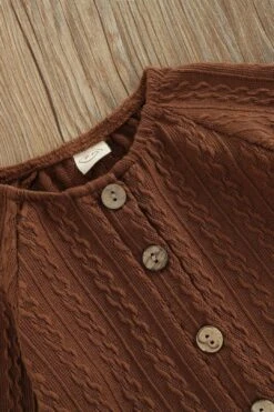 Lovely Solid Color Baby Long Sleeve Jumpsuit 11 Lovely Solid Color Baby Long Sleeve Jumpsuit -Layer Outfit 38967303897308 5